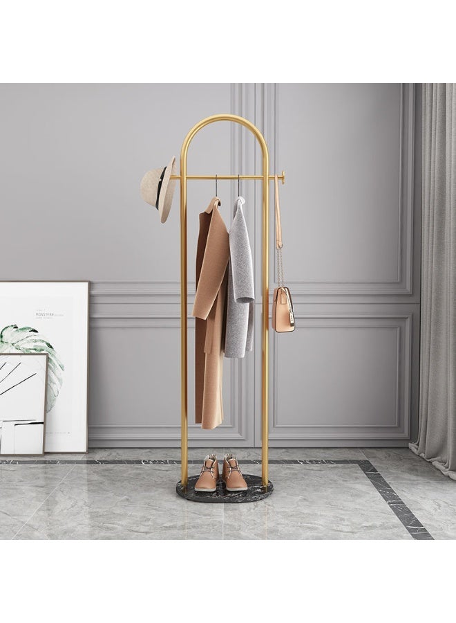 INSIJAM Fashionable and Versatile Coat Rack and Clothes Hanger Stand 170cm Tall Coat Rack Stand Clothing Rack Freestanding with Natural Stable Marble Base Garment Rack Heavy Duty Coat Hanger Rack Stand for Bag Hat Scarf Jacket for Bedroom Living Room - Image 1